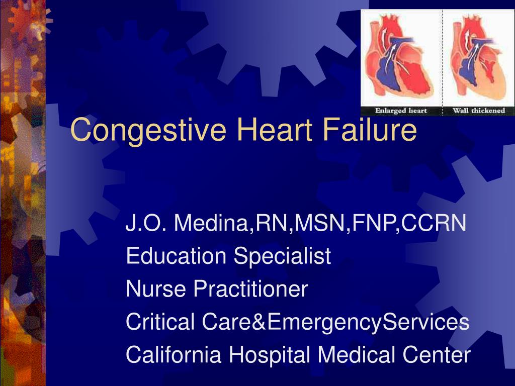 PPT - Congestive Heart Failure PowerPoint Presentation, free download ...