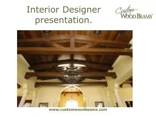 Interior Designer presentation.