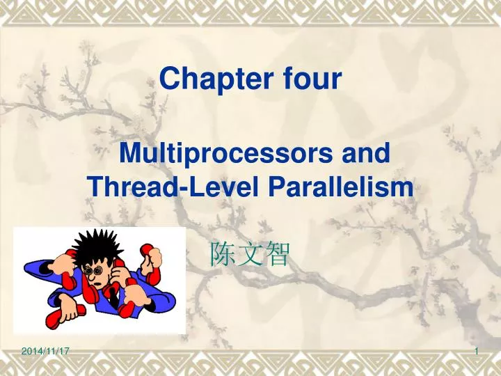 chapter four multiprocessors and thread level parallelism