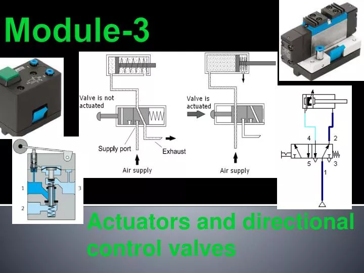 actuators and directional control valves