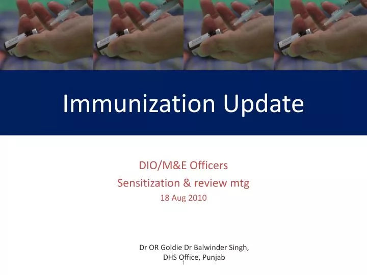 immunization update