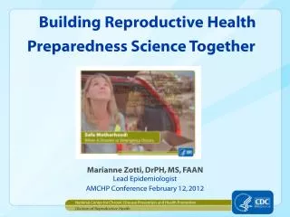 building reproductive health preparedness science together