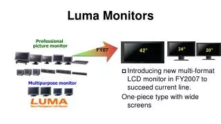 Luma Monitors