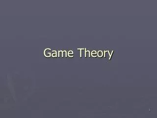 game theory