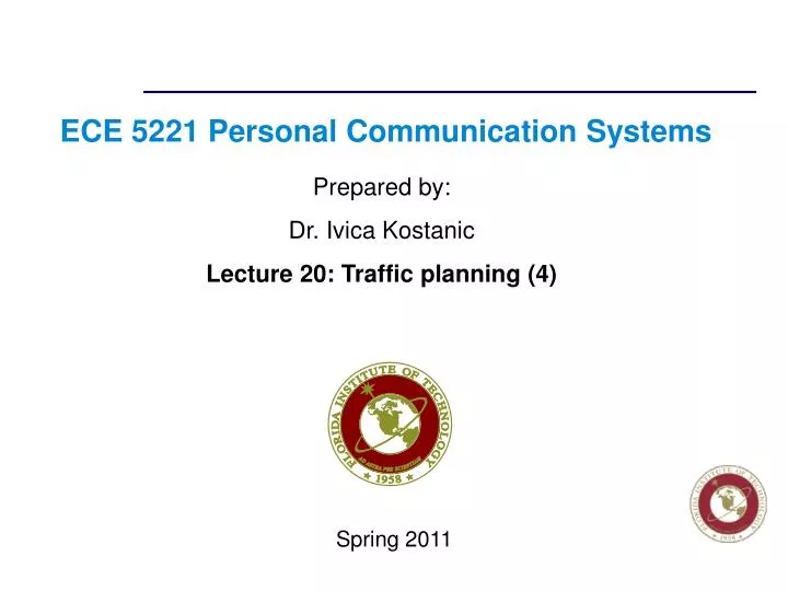 ece 5221 personal communication systems