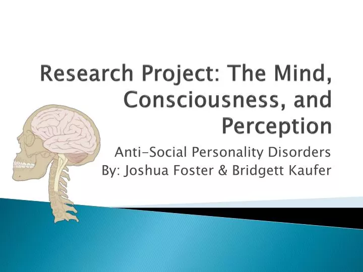research project the mind consciousness and perception