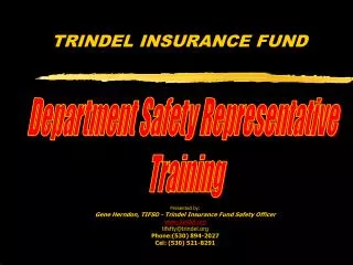 TRINDEL INSURANCE FUND