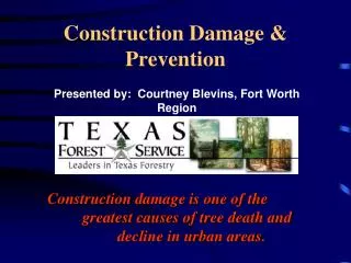 Construction Damage &amp; Prevention