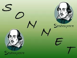 What IS A SONNET?