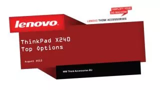 thinkpad x240 top options