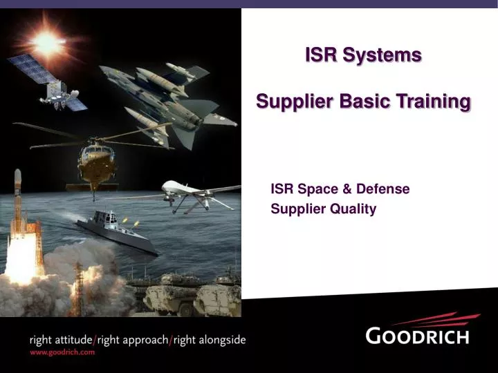 isr systems supplier basic training