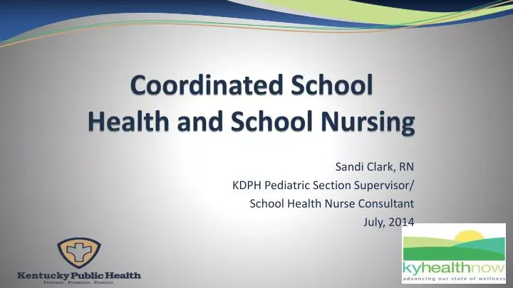 coordinated school health and school nursing