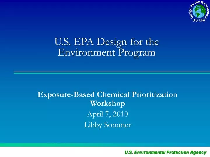 u s epa design for the environment program