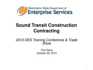 Sound Transit Construction Contracting