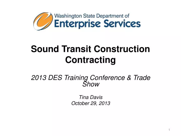 sound transit construction contracting
