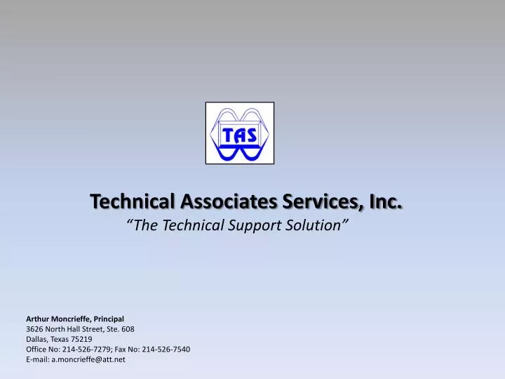 technical associates services inc