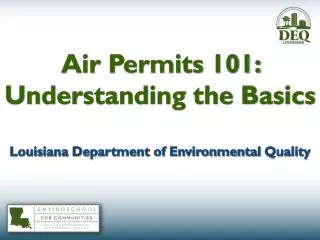 Air Permits 101: Understanding the Basics
