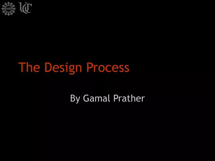 the design process