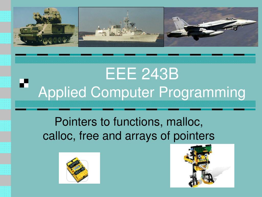 PPT - Dynamic Memory Allocation & Pointers in C Programming: A Review ...