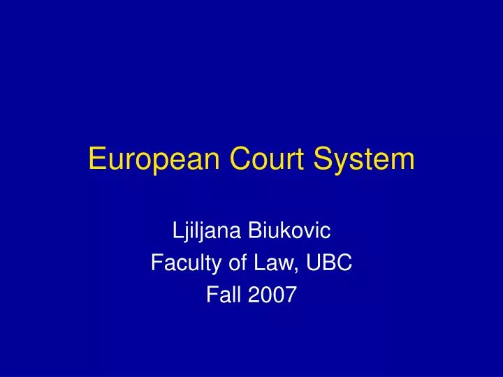european court system
