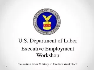 U.S. Department of Labor