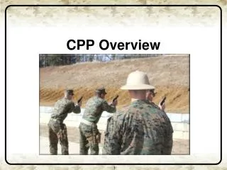 CPP Overview