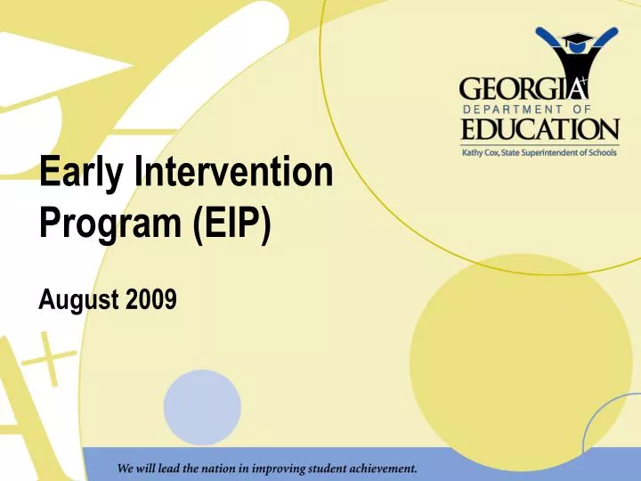 early intervention program eip
