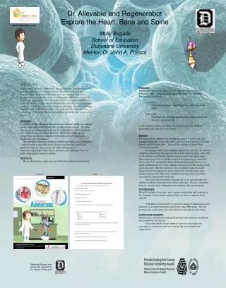 Dr. Allevable and Regenerobot Explore the Heart, Bone and Spine