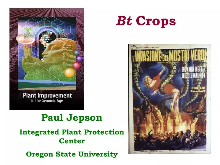bt crops
