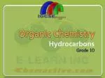 Organic Chemistry - slide 1