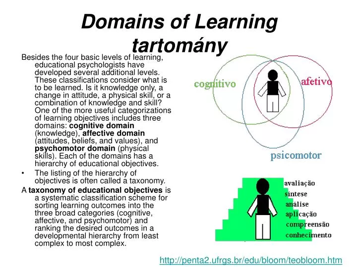 domains of learning tartom ny