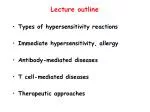 Lecture outline - slide 1
