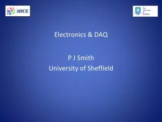 Electronics &amp; DAQ
