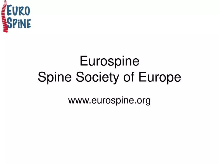 eurospine spine society of europe
