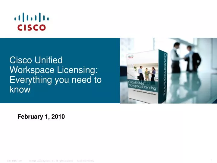 cisco unified workspace licensing everything you need to know