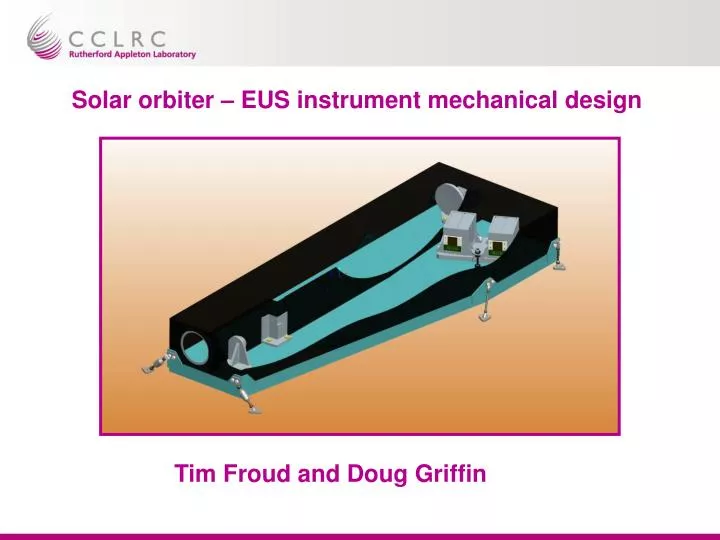 solar orbiter eus instrument mechanical design