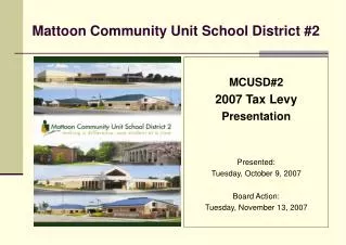 Mattoon Community Unit School District #2