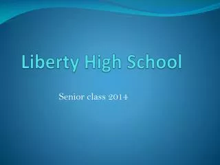 Liberty High School