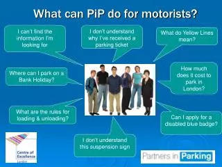 What can PiP do for motorists?