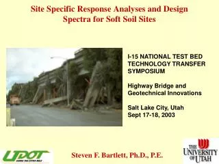Site Specific Response Analyses and Design Spectra for Soft Soil Sites