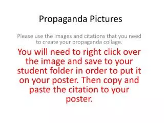 Propaganda Pictures