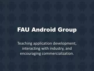 FAU Android Group
