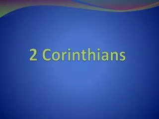 2 Corinthians