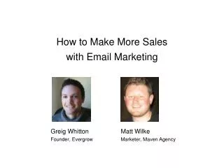 How to Make More Sales with Email Marketing
