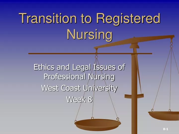 transition to registered nursing
