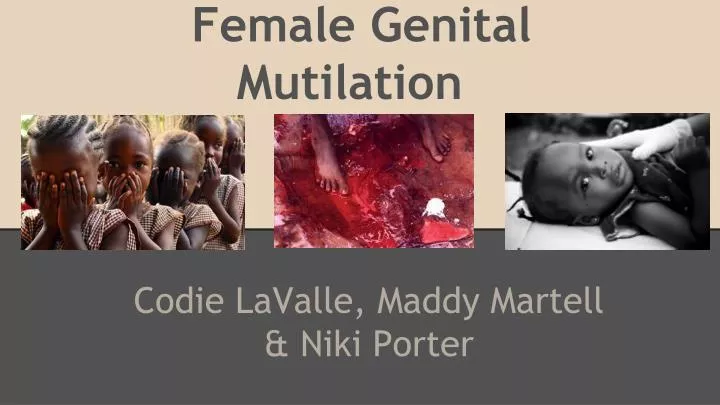 female genital mutilation