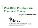 Understanding Post-Offer Pre-Placement Functional Testing: Importance and Implementation - slide 1