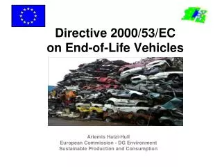 Directive 2000/53/EC on End-of-Life Vehicles