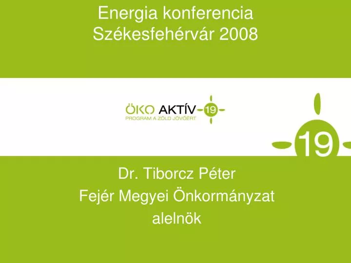 energia konferencia sz kesfeh rv r 2008