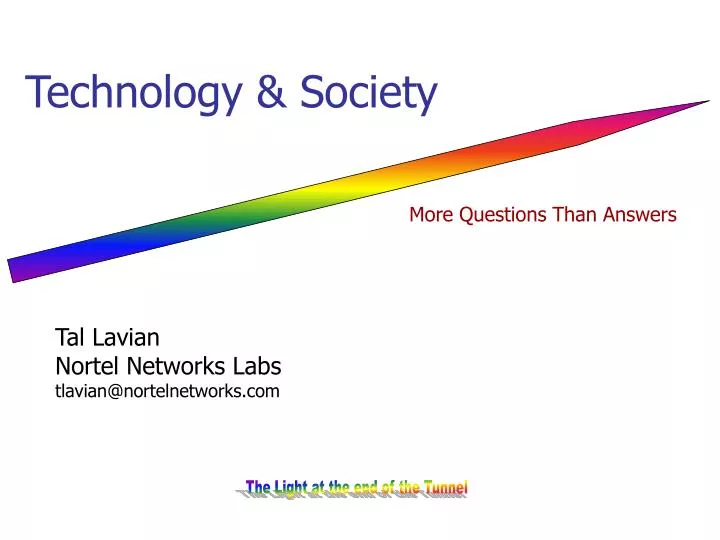 tal lavian nortel networks labs tlavian@nortelnetworks com
